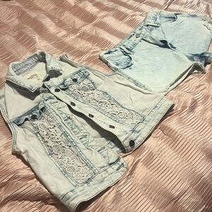 Mossimo Vest and Short set